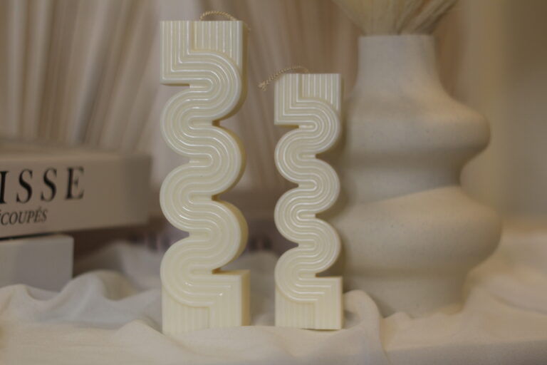 Bougies décorative cire de soja naturelle